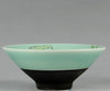 tazzina ceramica Jingdezhen decorata a mano paesaggio lacustre